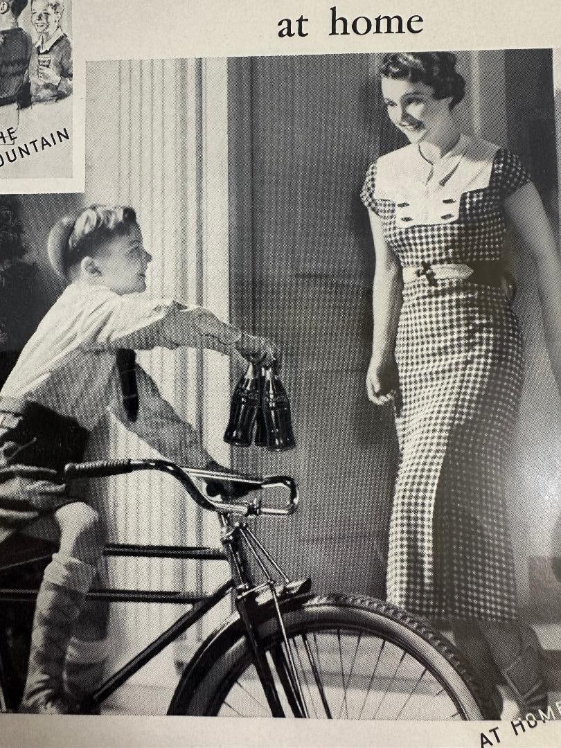 1930s Coca-Cola Advertisement in Plastic - 2