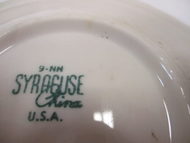 Vintage Porcelain and Stoneware Lot - Platter, Plates, Saucer, and Cup - 10