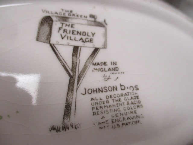 57 Pieces of Vintage Johnson Brothers "The Friendly Village" China - 6