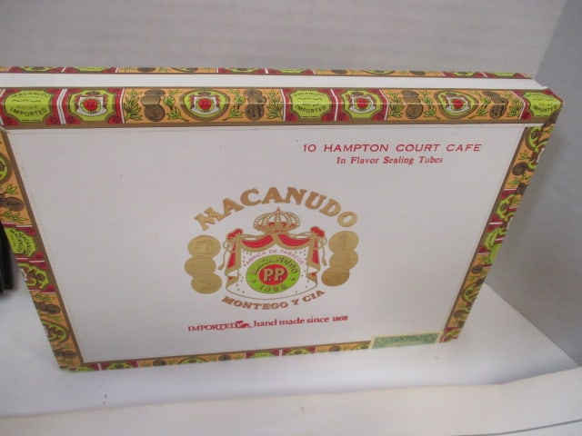 1974 "The Tinder Box" Magazine, Macanudo Cigar Box, and 3 Vintage Car - 2