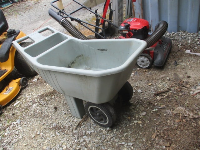 Ames Easy Roller Heavy Duty Plastic Lawn Cart: Local Pickup Only