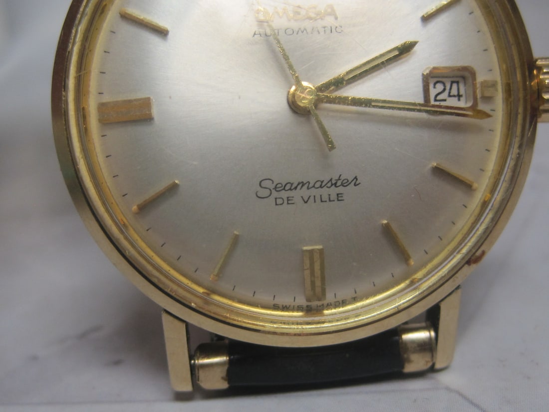 Omega 1960's Automatic Seamaster Deville 14k Gold-Filled Watch - 4