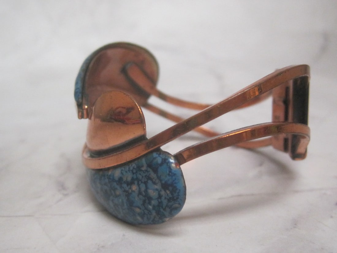 1950's Matisse Renoir Clamper Bracelet - 2