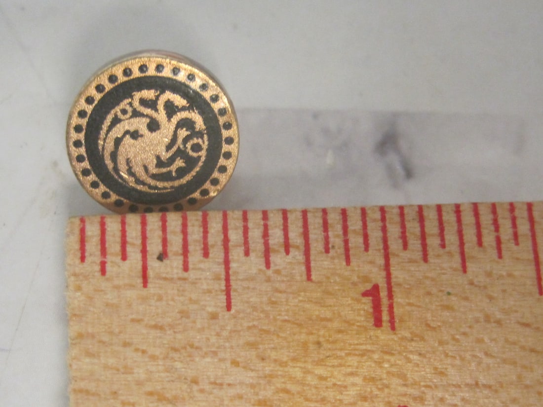 Sterling Silver Vermeil Alex and Ani Game of Thrones Targaryen Earrings - 4