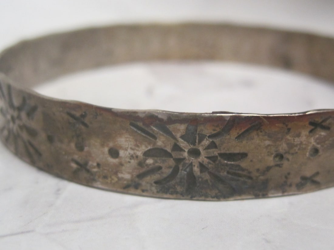 Sterling Silver Bangle - 2
