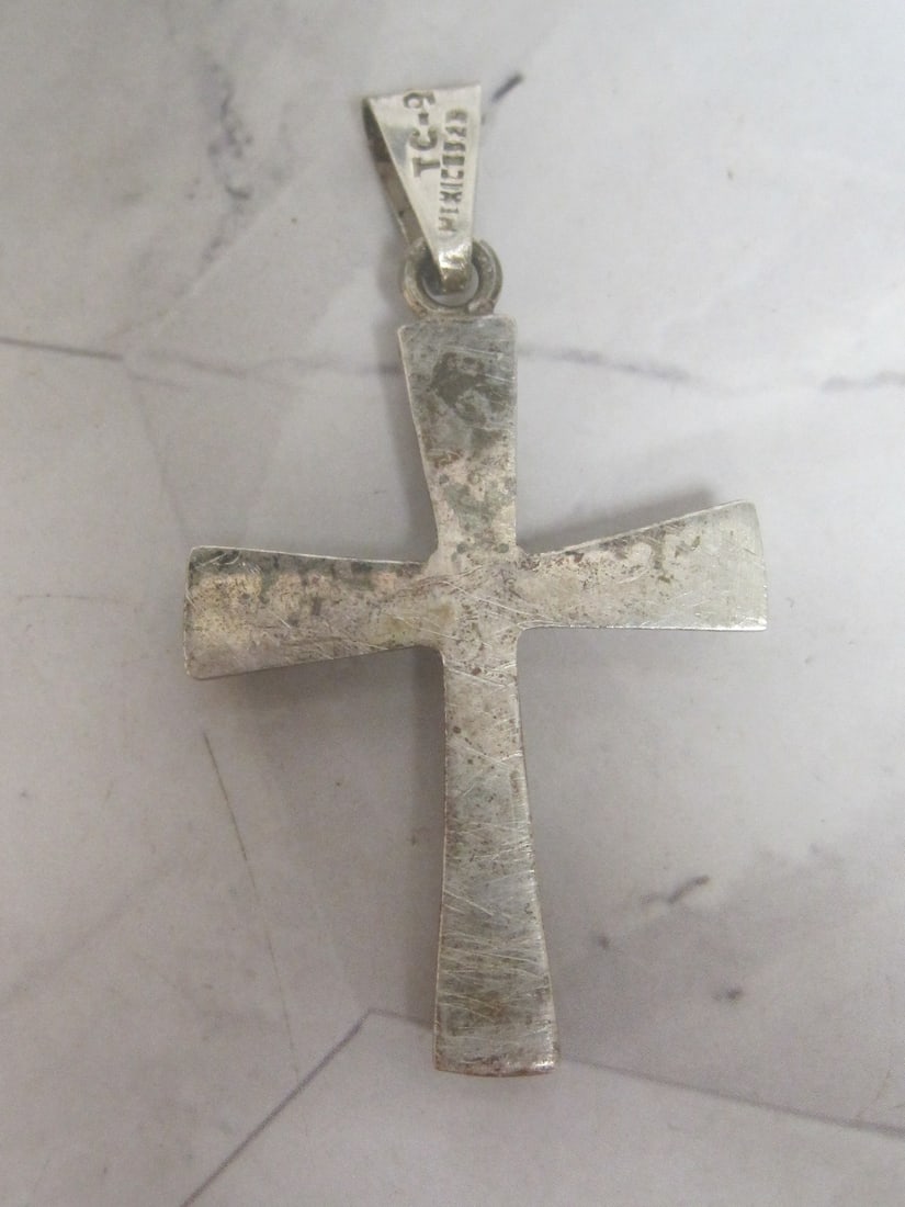 Sterling Silver Cross Pendant - 2