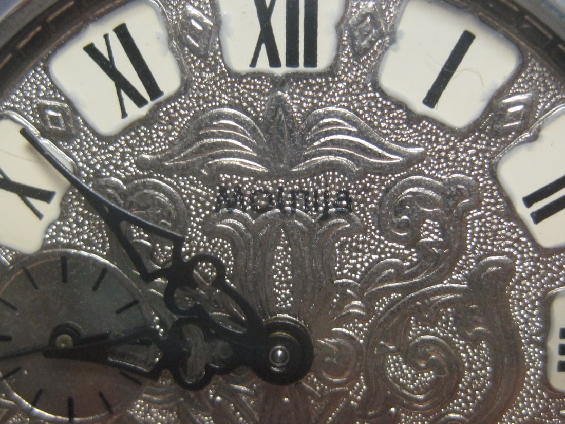Moinija Russian "Order of the Red Guard" Pocketwatch with Watch Chain - 4
