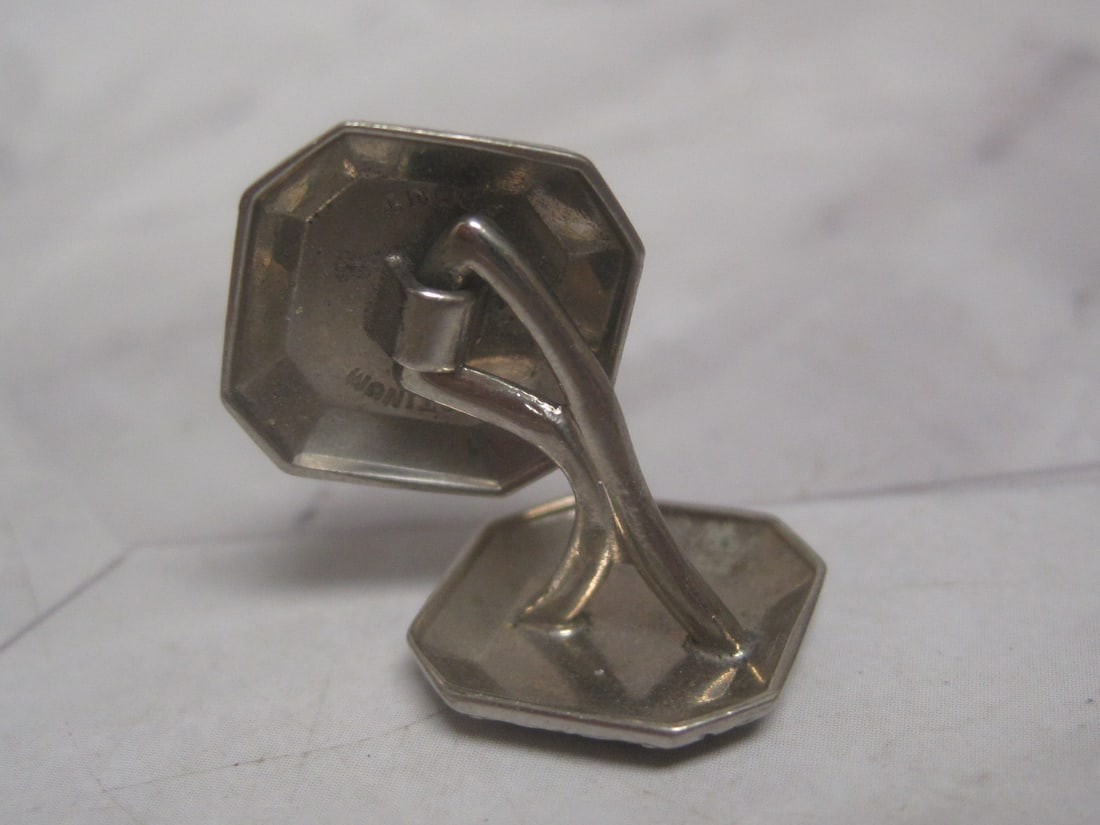 Platinum Front Cuff Link - 3