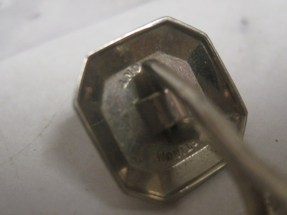Platinum Front Cuff Link - 4