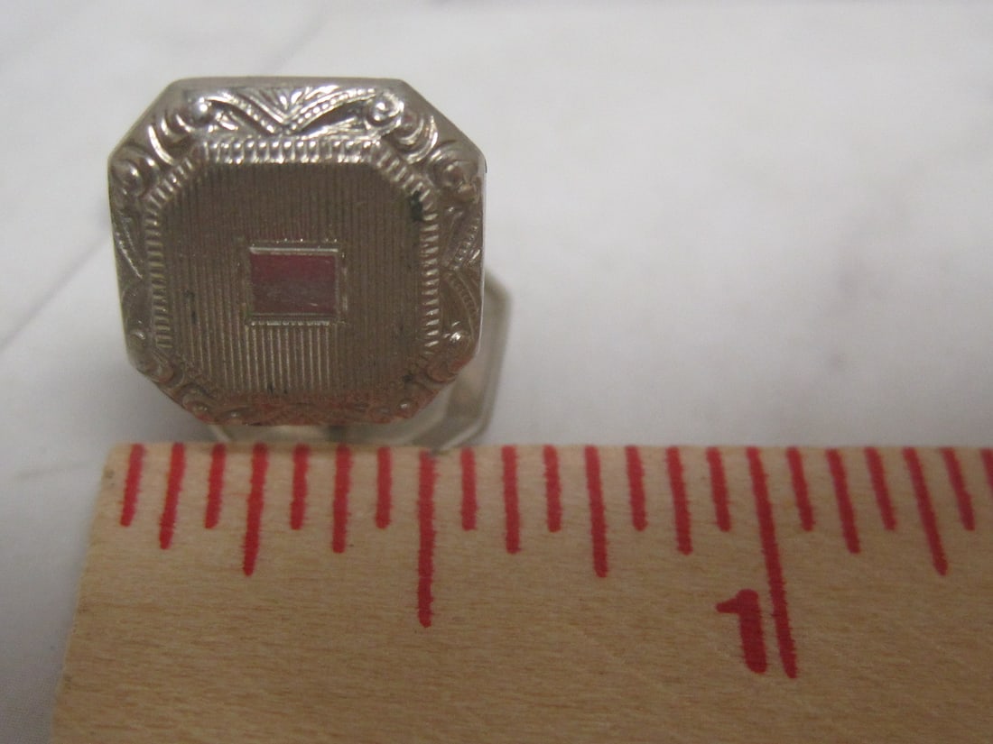 Platinum Front Cuff Link - 5