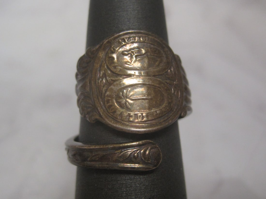 Sterling Silver South Carolina Seal Wrap Ring (1 of 4)