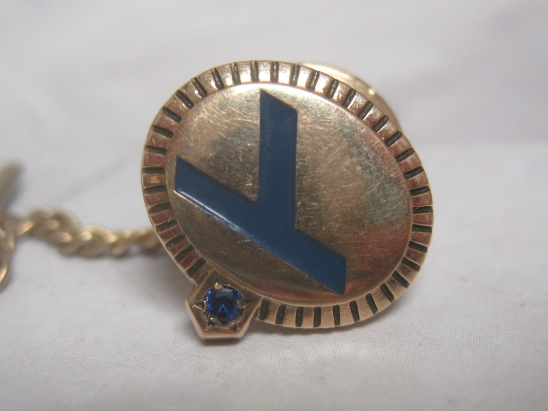 10k Gold 1970's Eastern Air Lines Service Lapel Pin - 2