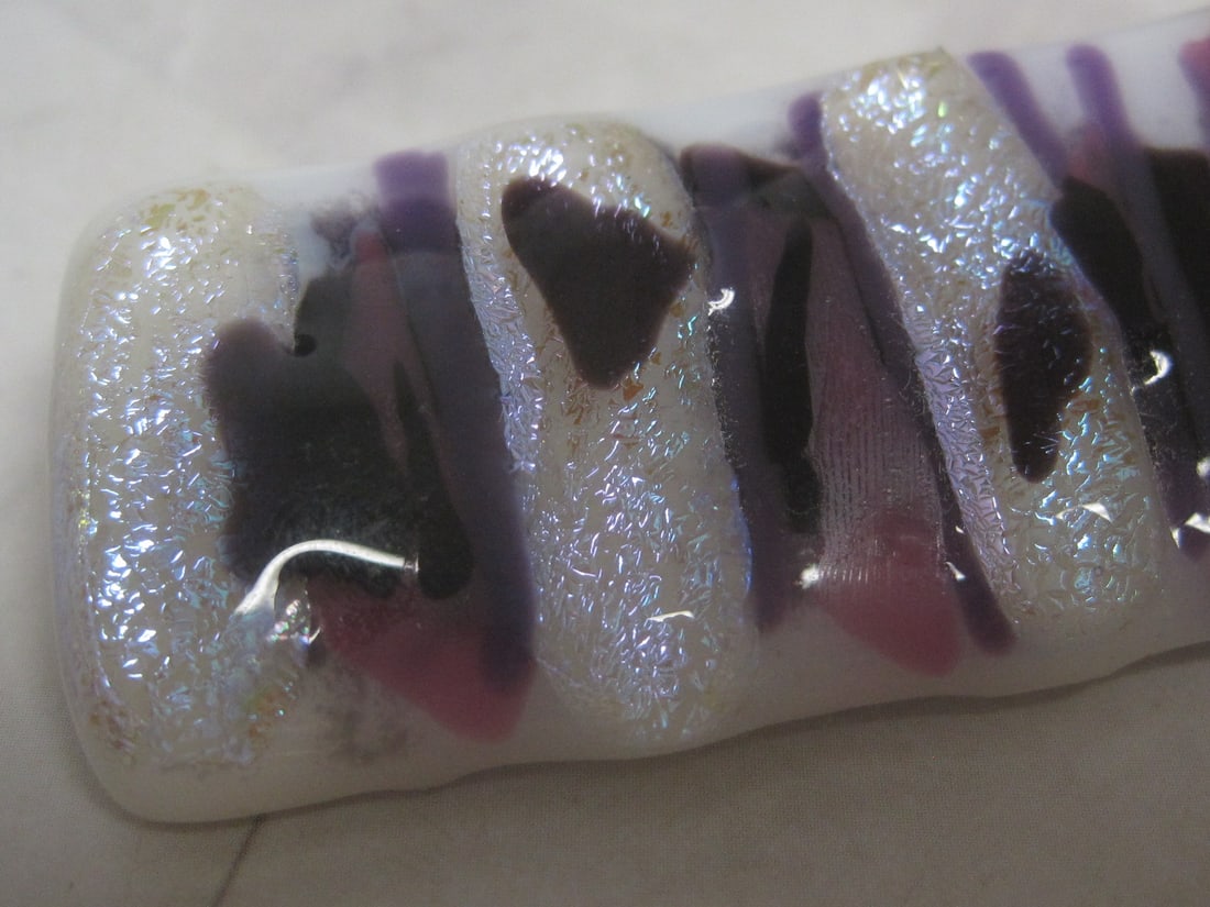 Jeri Changar Designs Art Glass Brooch - 3