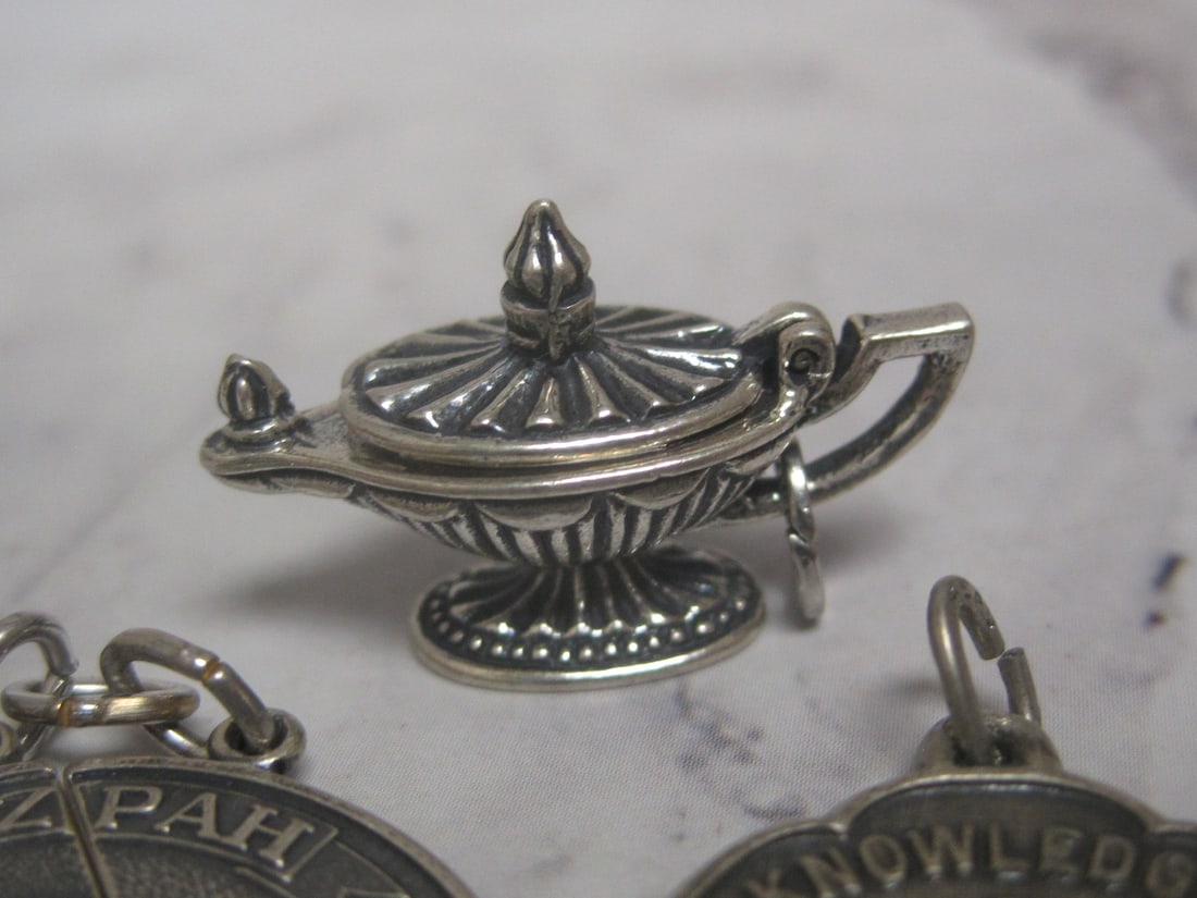 Lot of 3 Sterling Silver Charms - 4