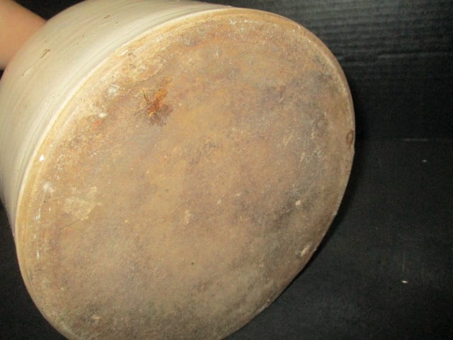 Antique Stoneware Salt Glaze Jug with Applied Handle - 4