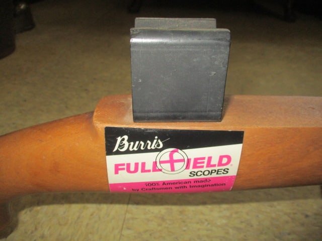 Burris Full Field Scopes Advertisement Countertop Display Prop Rifle - 2