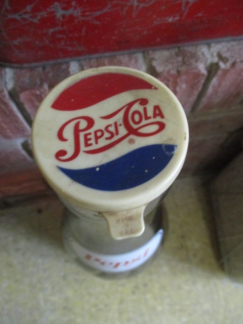 1960's Pepsi General Store Countertop Advertisement Display Bottle - 2