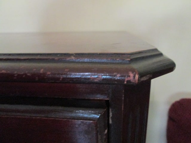 Vintage Mahogany 5 Drawer Chest - 8