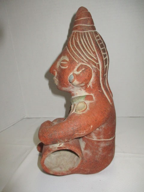 Clay Tribal Statue - 2