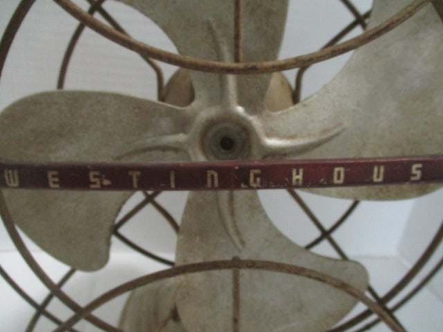 Vintage Westinghouse 10" Metal Blade Electric Fan - 2