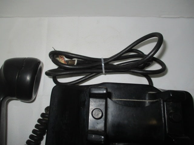 Black Bakelite Signal Corps US Army Telephone TP-6-A - 3