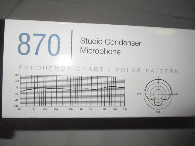 New Old Stock MXL 870 Studio Condenser Microphone - 3