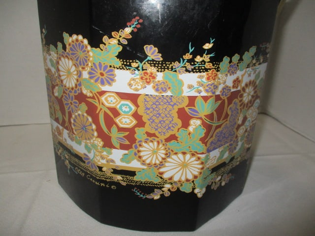 Midcentury Reg Cassini Chinoiserie Design Ice Bucket - 3