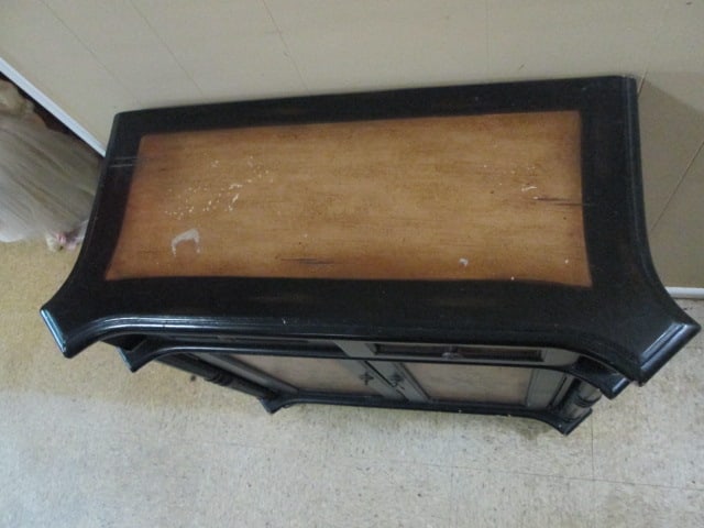 Hand Decorated Foyer/Hall Console Cabinet - 5