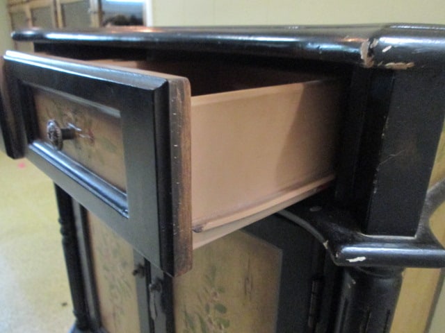 Hand Decorated Foyer/Hall Console Cabinet - 9