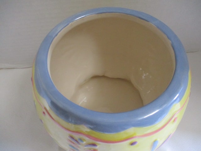 David's Cookies Easter Egg Shape Cookie Jar - 2