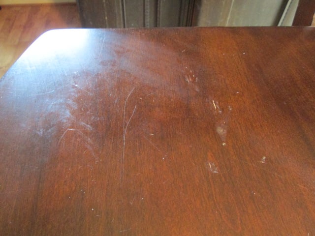 Mahogany Dining Room Table Set - 10