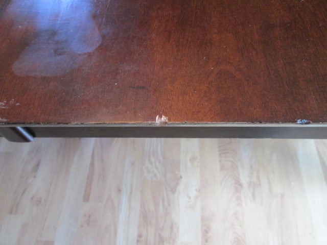 Mahogany Dining Room Table Set - 9