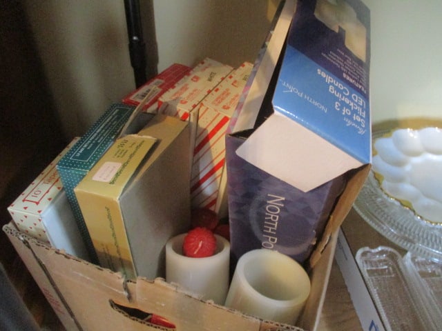 Grouping of Various Style/Color Candles and LED Candles: Local Pickup Only