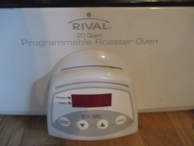 Rival 20 Quart Electric Programmable Roaster - 2
