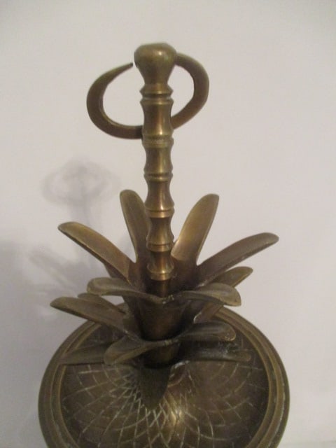 Brass Pineapple 3 Tier Serving Stand - 2