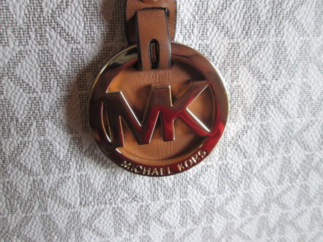Michael Kors Tote Style "MK" Signature Purse and Leather Wallet - 8