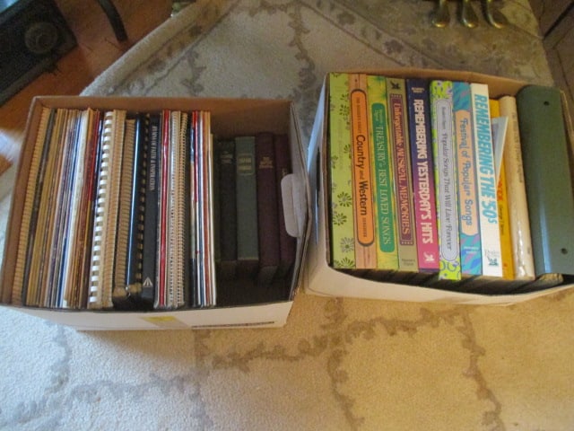 Large Collection of Old Song Book Compilations, Piano Lesson Books, Hymnals and: Sacred Music Sheet Music/Song Books. See all pictures and preview for selection, Local Pickup Only