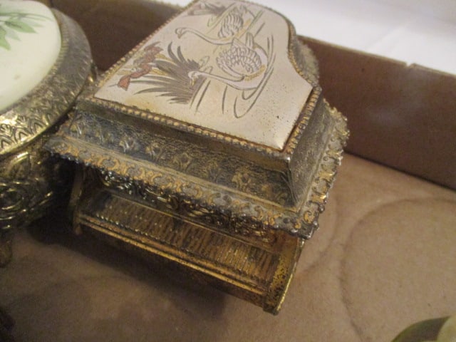 Eight Musical Figurines and Trinket Boxes - 7