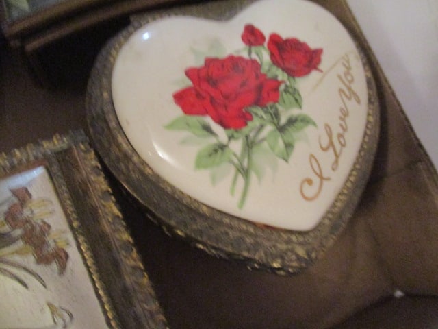 Eight Musical Figurines and Trinket Boxes - 8