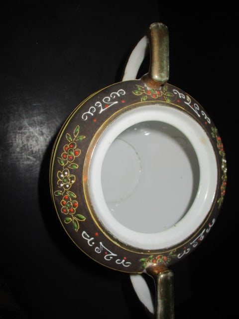 Vintage Old Nippon Dragonfly/Butterfly Japanese Porcelain Tea and Luncheaon Set - 8
