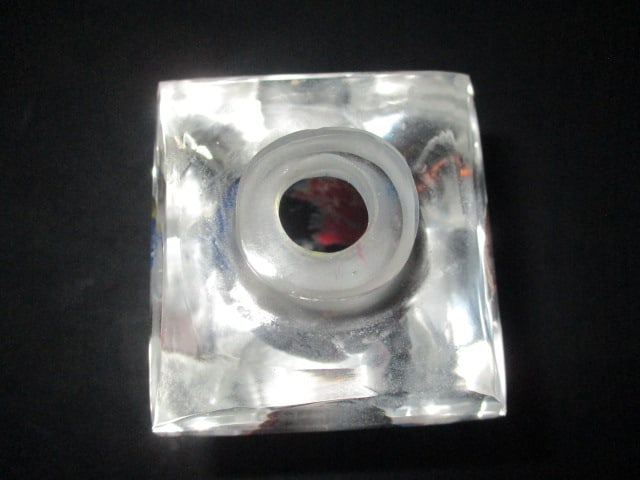 Chinese Inside-Painted Art Glass Snuff Bottle Vessel - 3