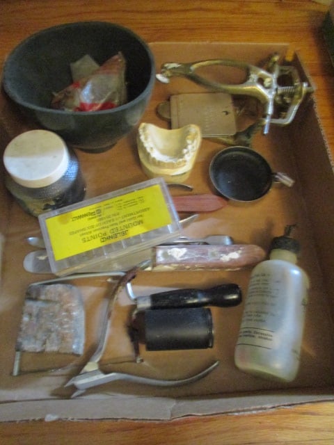Old Dental/Denure Molding Equipment: .