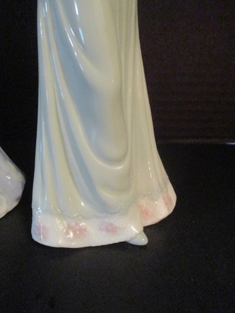 House of Lloyd 1998 "Gathering Flowers" and 2000 "Garden Party" Porcelain Figures - 3