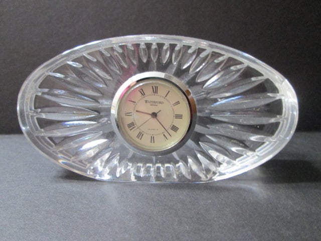 Waterford Crystal Quartz Vanity/Desk Clock (1 of 5)