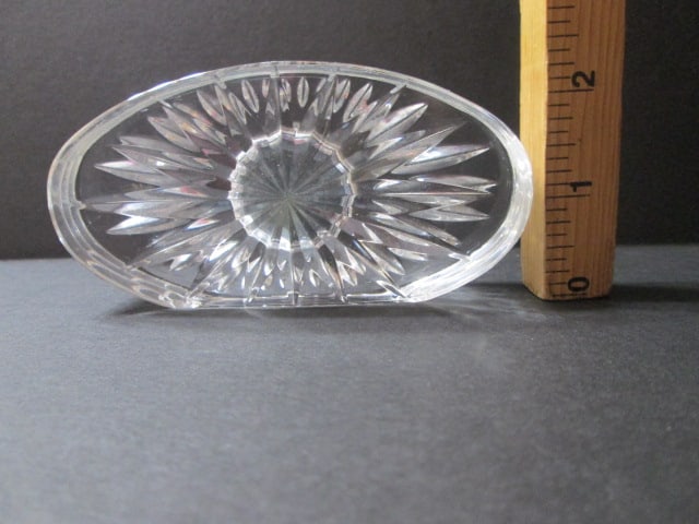 Waterford Crystal Quartz Vanity/Desk Clock - 4