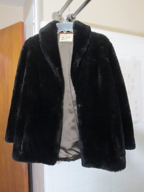 Vintage Sedran Plush Faux Fur Coat and Three Faux Fur Vests - 14