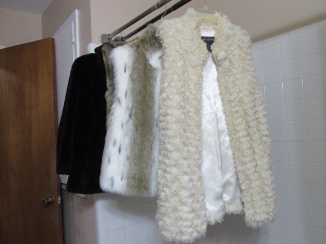 Vintage Sedran Plush Faux Fur Coat and Three Faux Fur Vests (1 of 20)