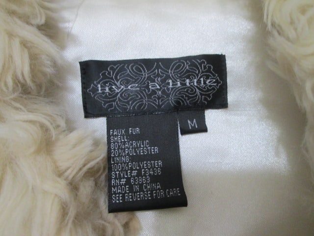 Vintage Sedran Plush Faux Fur Coat and Three Faux Fur Vests - 3