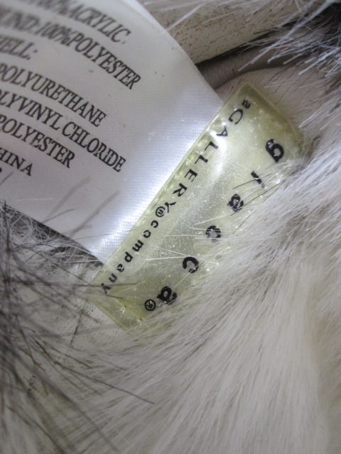 Vintage Sedran Plush Faux Fur Coat and Three Faux Fur Vests - 9