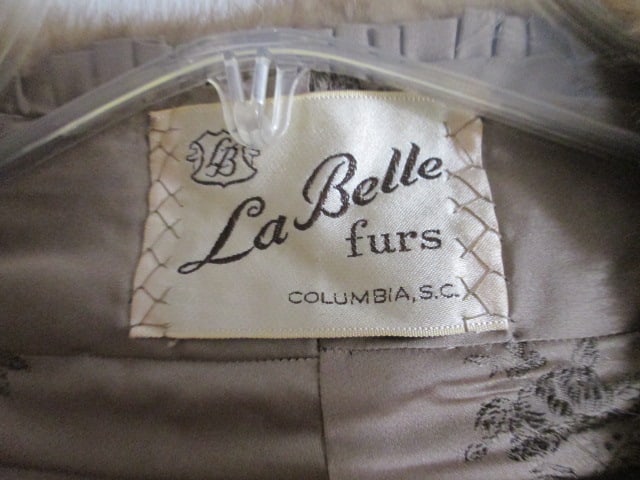 Vintage La Belle Furs Columbia, SC Mink Capelet - 2
